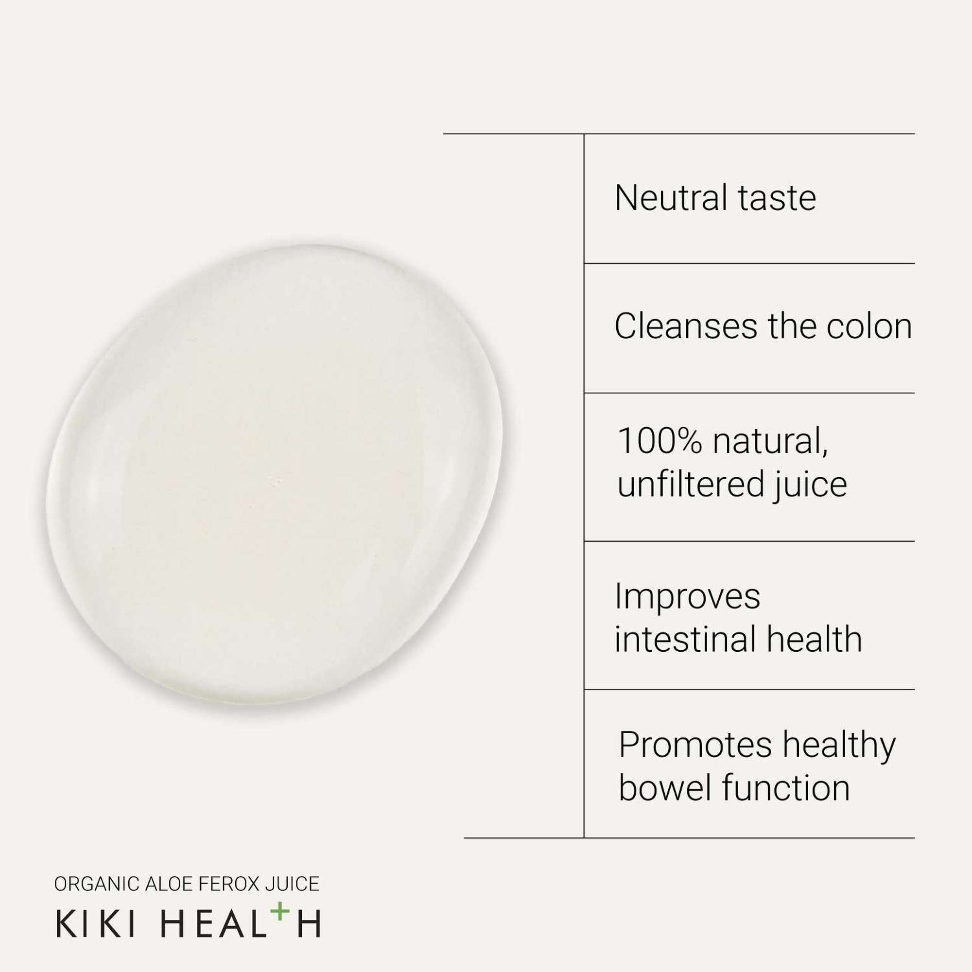 KIKI Health Immune Health Organic Aloe Ferox Juice