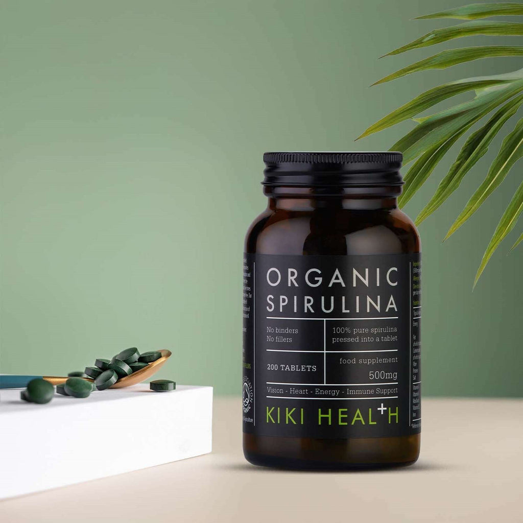 KIKI Health Minerals Organic Spirulina 200 Tablets